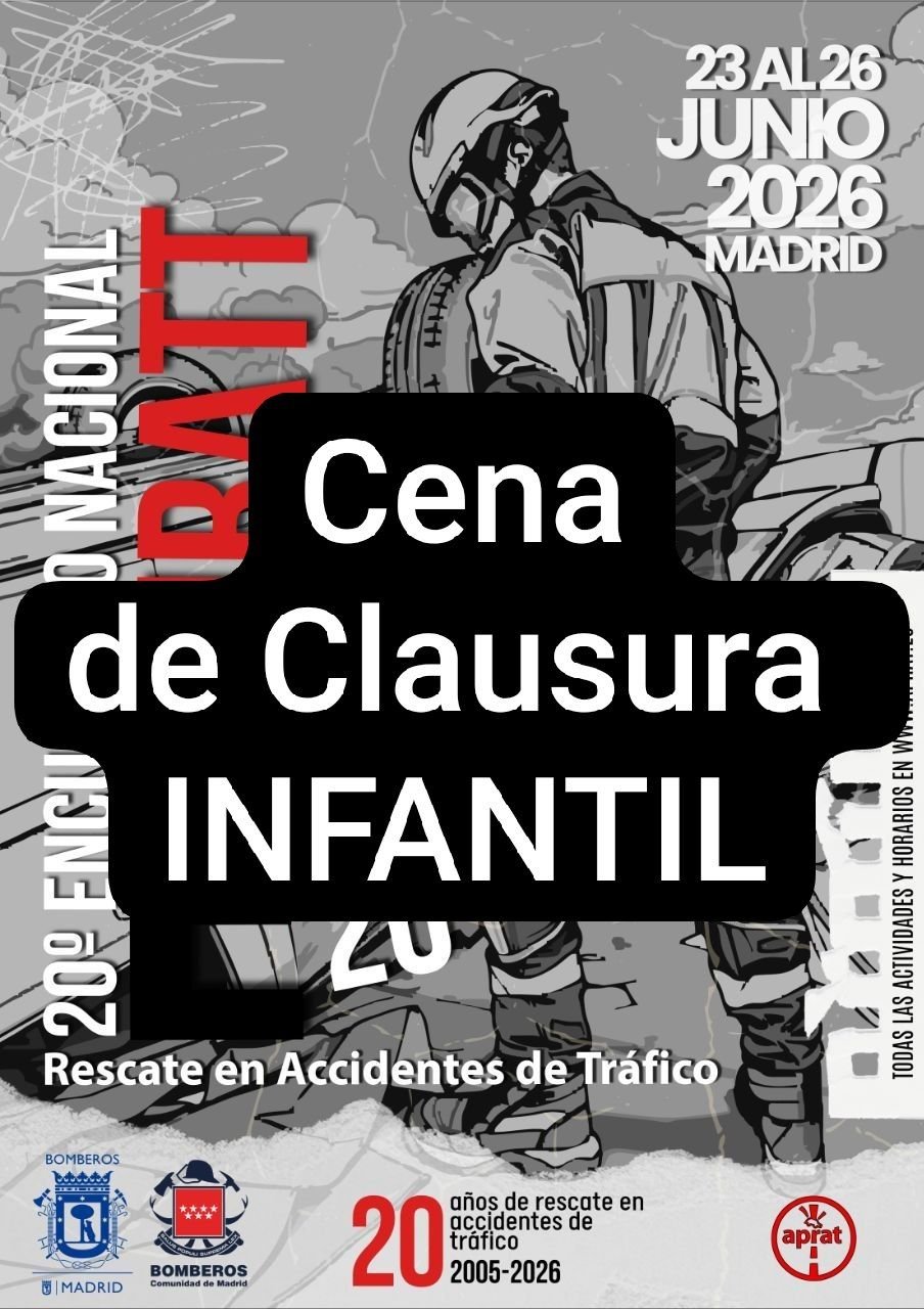 ENRATT26 Cena de Clausura INFANTIL: imagen 1